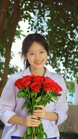 Được tặng hoa 20-10