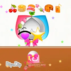 Emoji cat mukbang