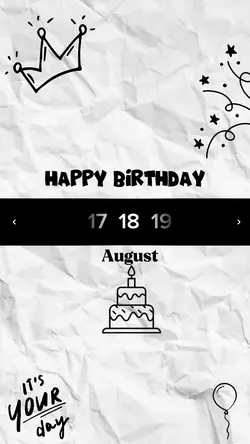 HBD 18 August 2025