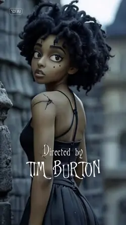 tim burton AI