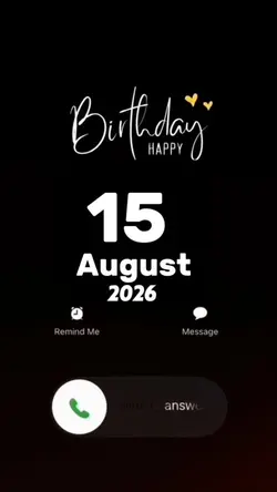 Hbd 15 August 2026