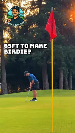 Golf putt 