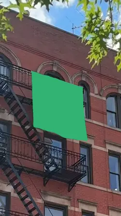 banner green screen 