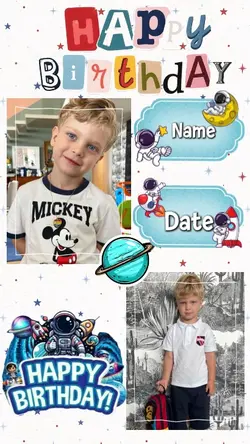astronot birthday 