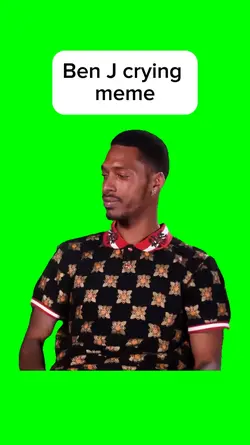 Ben J crying meme