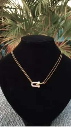 Gold necklace