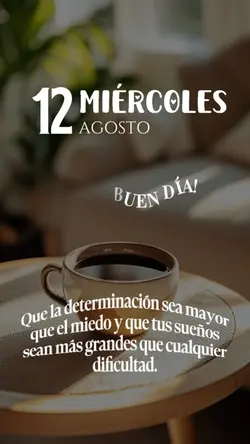 Miércoles 12/08