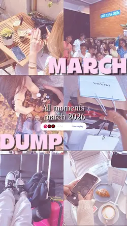 March dump 2026