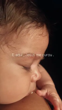Aqui Jesus me curou
