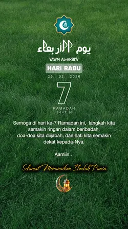 hari ke 7 ramadan