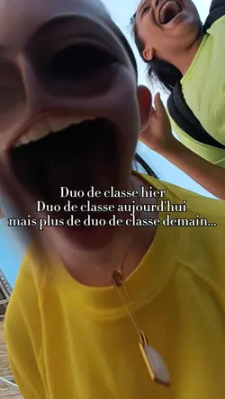 Mon duo de classe...
