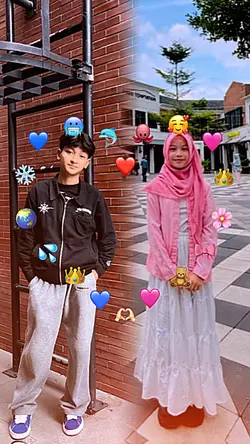 Trend emoji love 