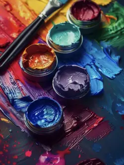 A splash of paint 