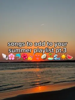 summer songs 🥥🐚🍉🌺☀️🌊