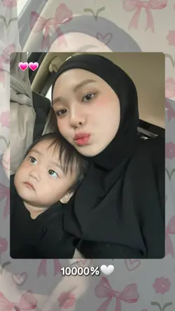 Ibu dan anak cute