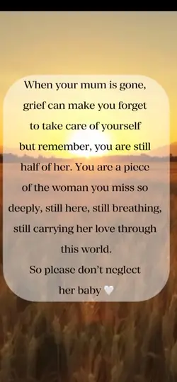Mum loss 