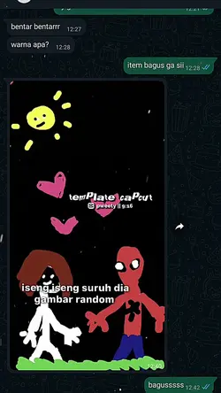 iseng suruh gambar 