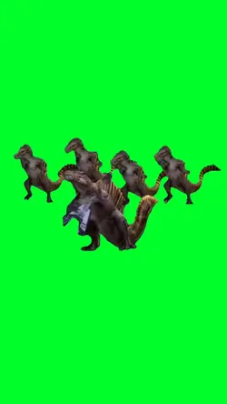 Dinosaurus dancing