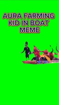 Kid in boat meme