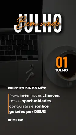 Bem-vindo Julho 