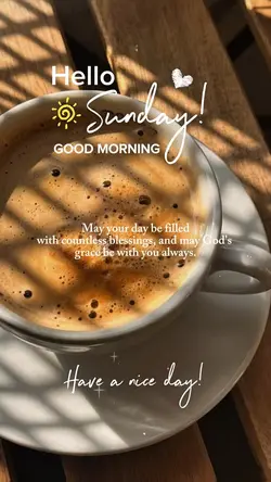 Hello Sunday 🤍