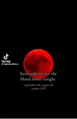 Red moon