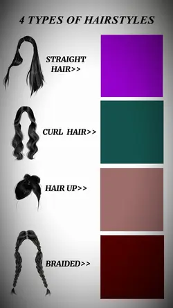 4typesofhairtyles