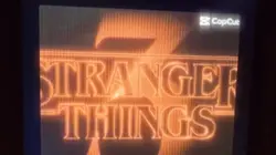 Stranger things