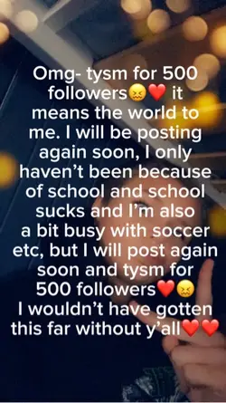 Tysm❤️