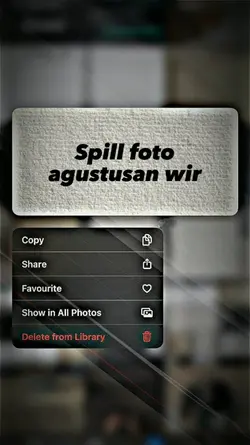 Spill Foto Agustusan