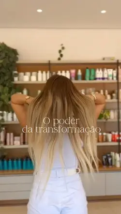 Transformação cabelo