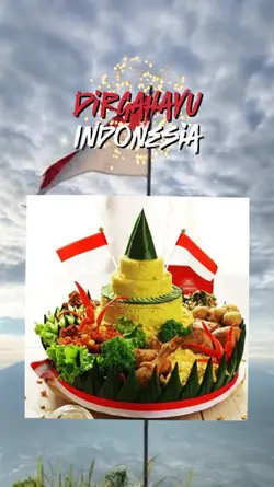 tumpeng kemerdekaan