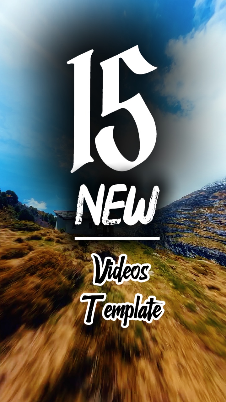 capcut template cover