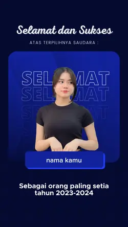 ucapan selamat