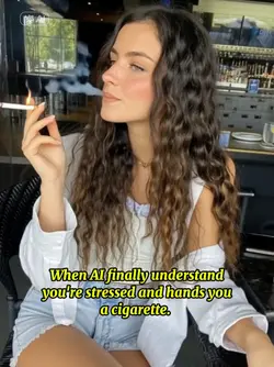 Cigarette ai filter