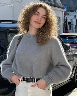 curly hair