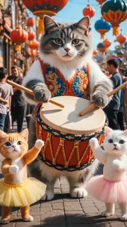 Cat Drum

