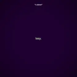 lazy confession 