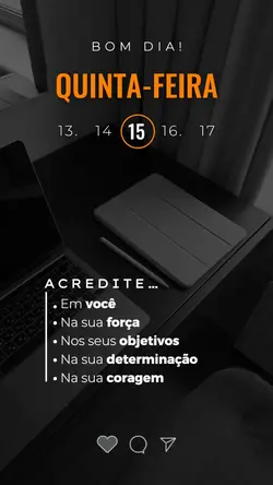 Quinta-feira bom dia