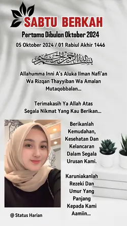 sabtu berkah
