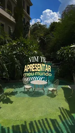 vim te apresentar