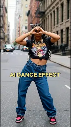 AI Dance effect 