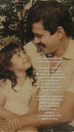 Obrigado pai