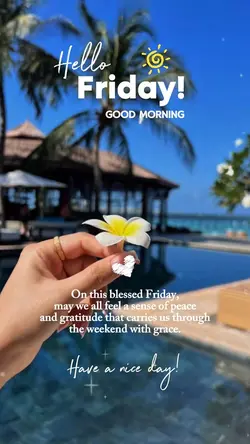 Hello Friday 🌸