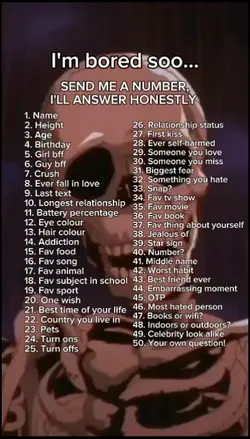 Ask me anything
