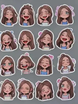 chibi sticker