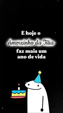 Parabéns Amor da Tia