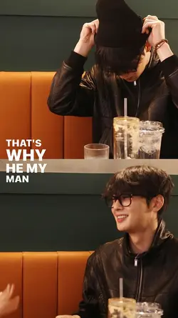 That's why he my man