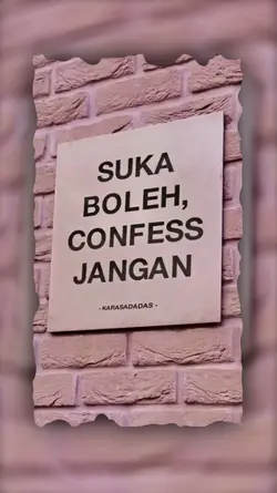 suka boleh confes jg