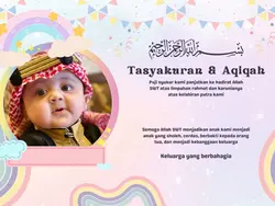 Undangan aqiqah